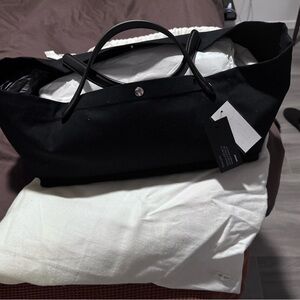 The Row Black Tote Bag